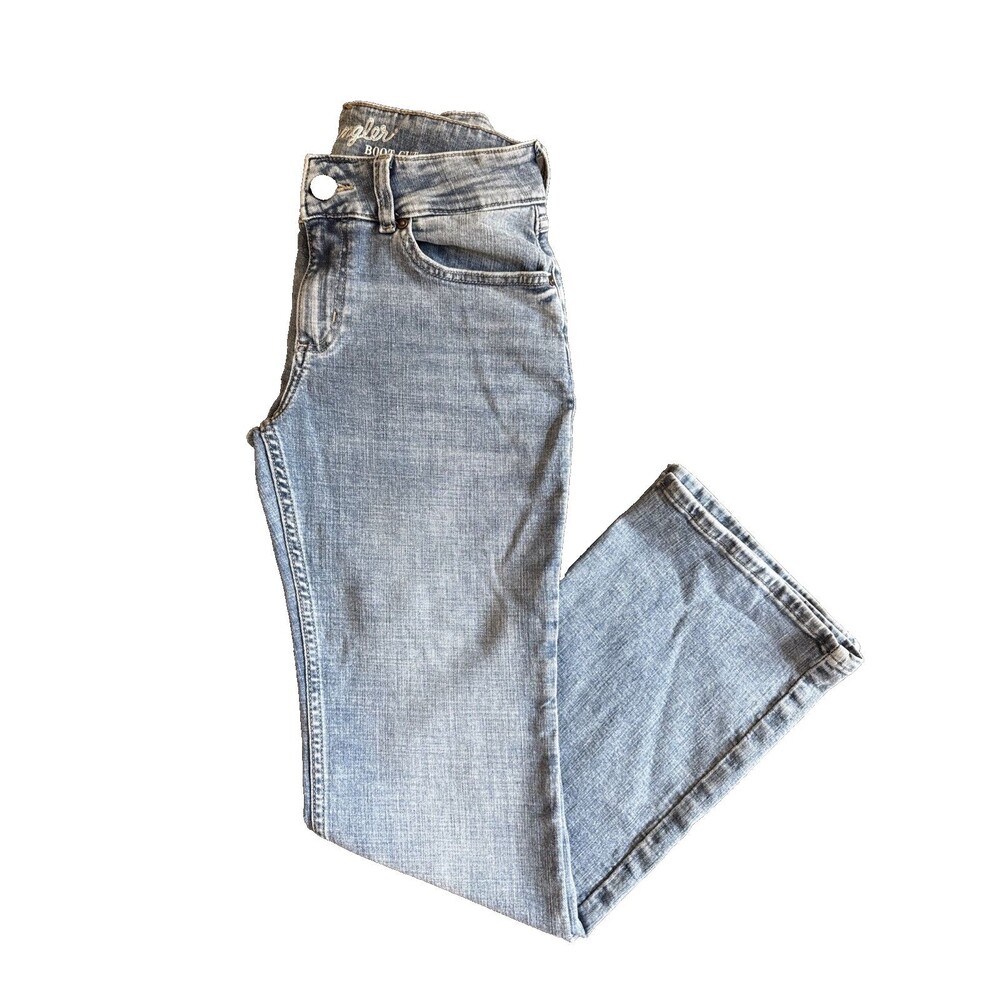Wrangler | 29x32 Womens Bootcut Jeans Medium Wash Blue Denim Western Rodeo